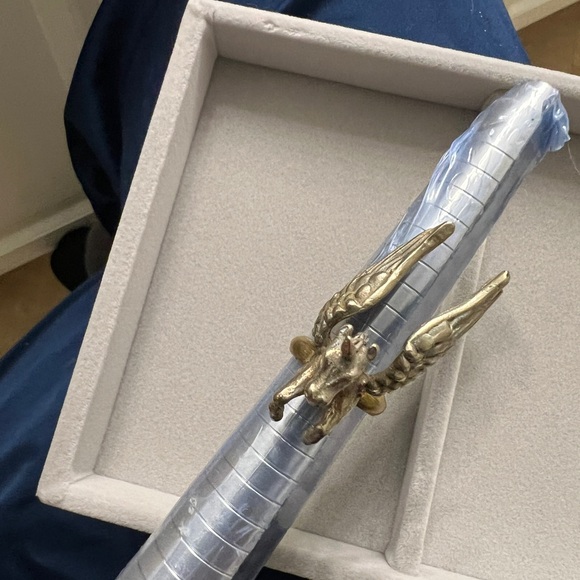 Vintage Pegasus Ring- hand made from repurposed coins. Magical one of a kind - Picture 9 of 11